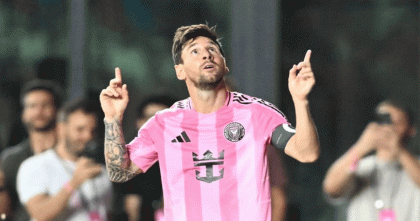 Messi returns to the field with a goal and an assist to help Miami win