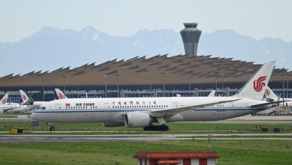Air China flight safely redirected to Shanghai amid a battery fire in the cabin