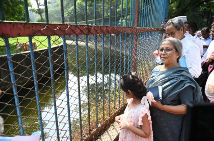 Farida for ensuring care, protection of animals in zoos