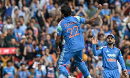 Rana takes four as India bowl out Australia for 236 in 3rd ODI