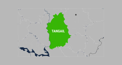 Driver killed after covered van hits tree in Tangail