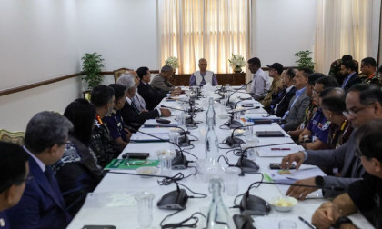 Meeting on election preparations at Jamuna