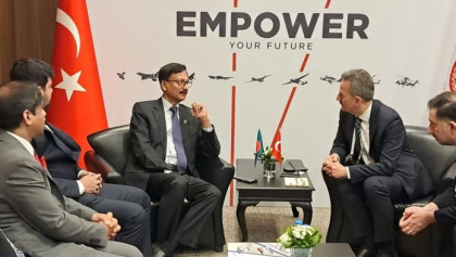 Touhid supports increasing collaboration with Turkey in trade and defence