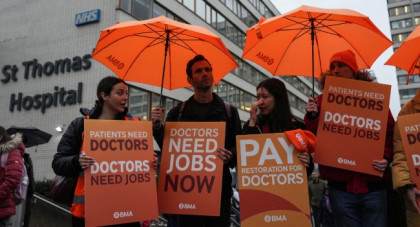 Doctors in England launch strike over pay and jobs