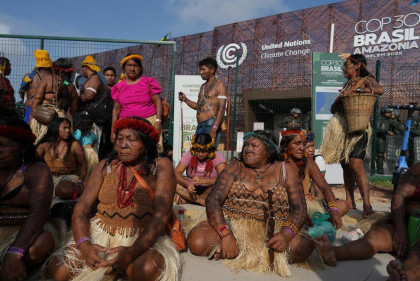 Indigenous protest blocks entrance to UN COP30 climate summit