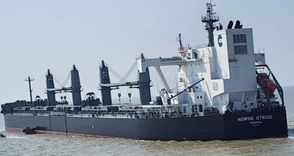 3rd shipment of 60,875 MT US wheat arrives at Mongla Port