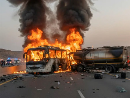 Pilgrim bus accident close to Saudi Arabia's Medina kills 45 people: Indian Police