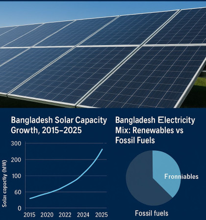Bangladesh’s solar power growth is picking up speed, but renewable energy is still behind
