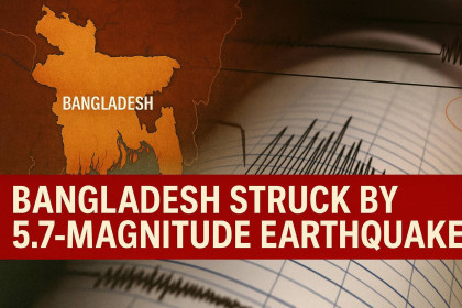 Bangladesh struck by 5.7-magnitude earthquake
