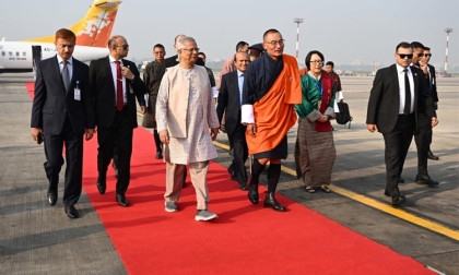 Bangladesh welcomes Bhutan's Prime Minister with a red carpet