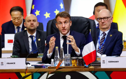 G20 ‘at risk’, global issues difficult to overcome: Macron: