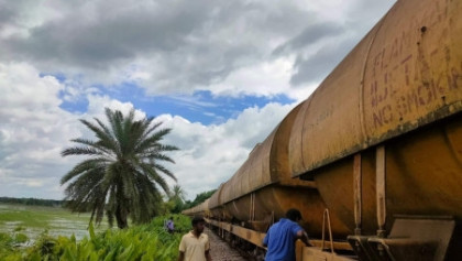 Sylhet’s rail link with rest of country restored after 3 hrs