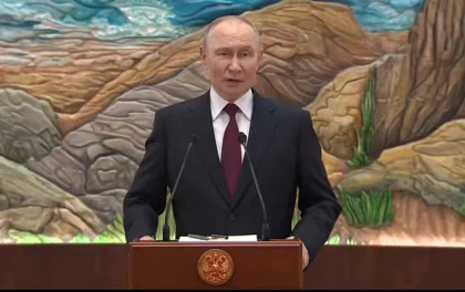 Putin says Russia will fight on until Ukraine cedes territory 