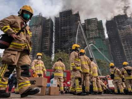 Hong Kong anti-corruption watchdog arrests 8 over deadly fire   