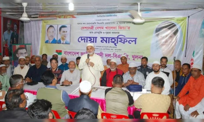Prayers were held in Dinajpur for Khaleda Zia's recovery