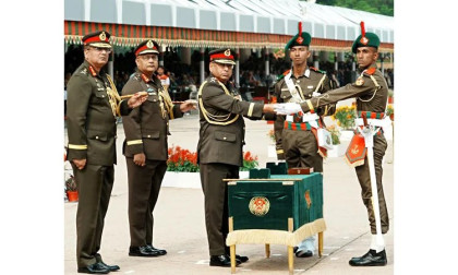 Army chief for developing army as a professional force