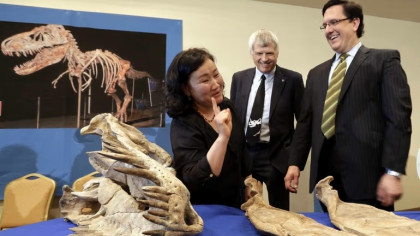 France to return smuggled dinosaur skeleton to Mongolia