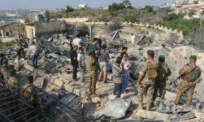 Israel army says struck Hezbollah sites in Lebanon