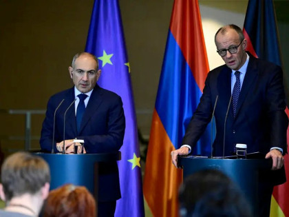 Germany’s Merz warns of Russian meddling in Armenia vote