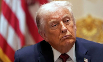 Trump insists US prices falling ‘tremendously’, at rally on economy