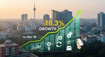 18.3% growth of remittance inflow till Dec 10