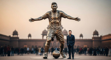 Messi to unveil 21-meter statue on India ‘GOAT’ tour
