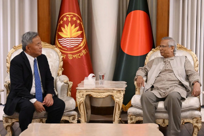 South Korean envoy makes farewell call on CA