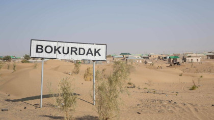 Turkmenistan’s battle against desert sand
