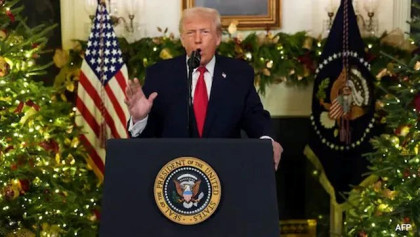 Trump renames Kennedy Arts Centre after himself