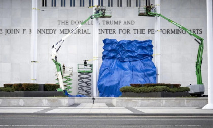 Trump’s name added to Kennedy Center facade, a day after change