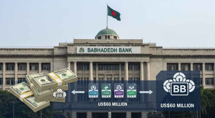 BB buys $60m through dollar auction

