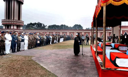 Janaza of peacekeepers martyred in Sudan held