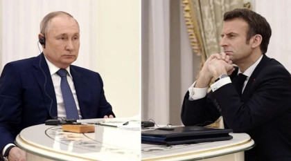 Putin ready to talk to France’s Macron on Ukraine: spokesman