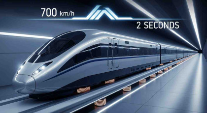 Chinese maglev train breaks world record