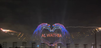 Abu Dhabi welcome 2026 with record fireworks and drone show 
