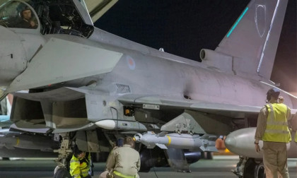 UK says conducted joint strike with France on IS site near Palmyra