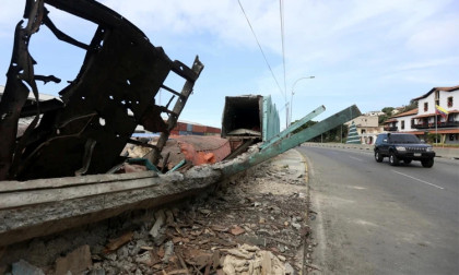 Shock, disbelief in bombed Venezuelan port