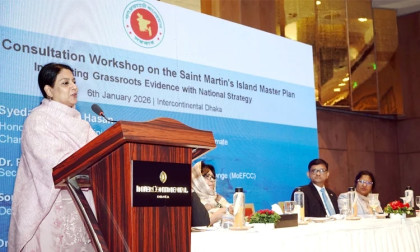 Rizwana urges conservation to take priority in St Martin’s Island master plan