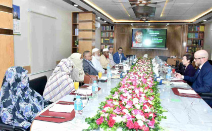 US envoy pays courtesy call on Jamaat Ameer