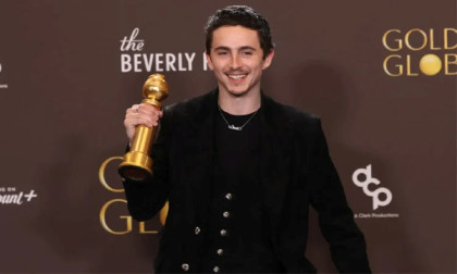 Chalamet, ‘One Battle’ among winners at Golden Globes