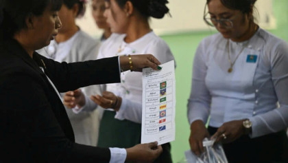 Myanmar pro-military party wins Suu Kyi’s seat in junta-run poll: party official