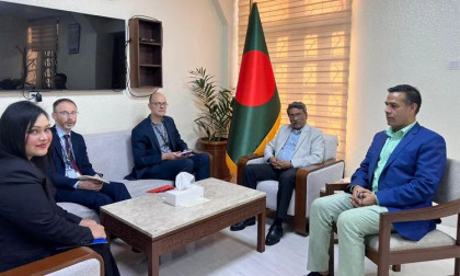 EU EOM discusses election monitoring plans with Ali Riaz