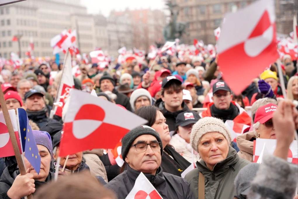 Greenland tensions spark large-scale protests in Denmark