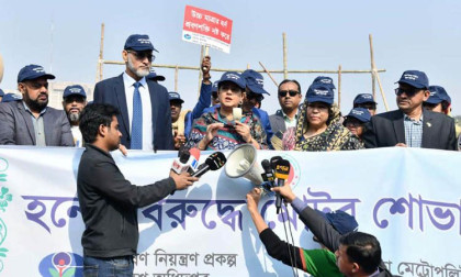 Rizwana stresses controlling honking to fight noise pollution