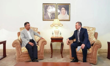 Russian envoy holds talks with Tarique Rahman