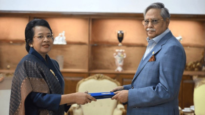 Indonesian ambassador presents credentials to Bangladesh President