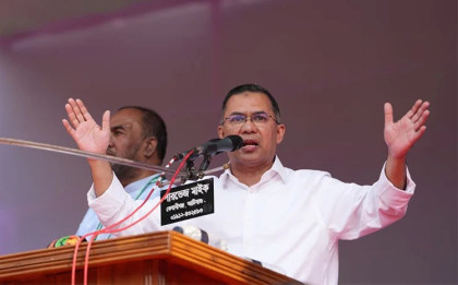 Tarique Rahman calls for support of ‘Dhaner Shish’ in Sylhet