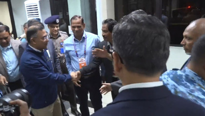 Tarique Rahman arrives in Chattogram for BNP election campaign