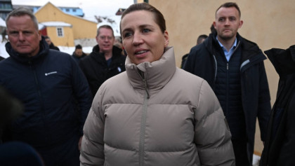 Danish PM visits Greenland for talks after Trump climbdown