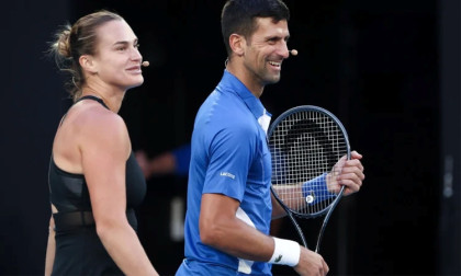 ‘Dream partner’: Sabalenka keen for mixed-doubles date with Djokovic